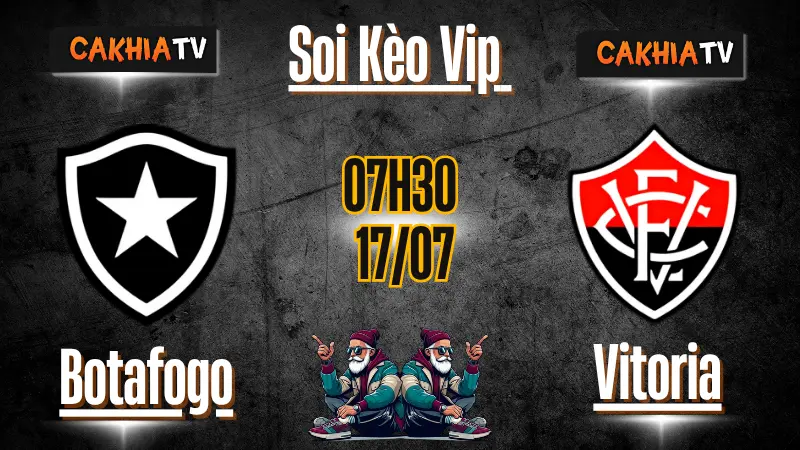Soi kèo Botafogo vs Vitoria (07h30, 17/07/2025)